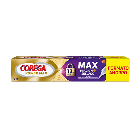 Corega Maximo Sellado Crema Fijadora, 70 gr