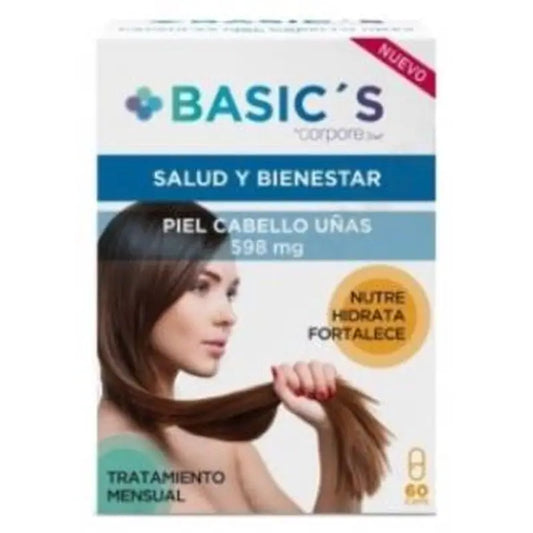 Corpore Diet Corpore Basics Piel Cabello Uñas 60 Cápsulas