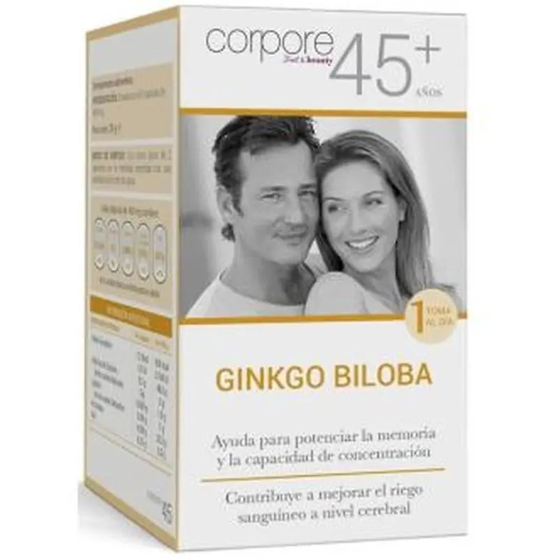 Corpore Diet Corpore Diet 45+ Memoria Ginkgo Biloba 60 Cápsulas