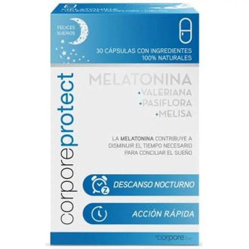 Corpore Diet Corpore Protect Melatonina 1Mg. 30 Cápsulas