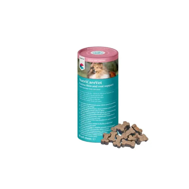 Covetrus Nutricarevet Skin & Coat para Cães, 60Chews