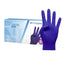 Cuatrogasa Nitrilo Softskin Powder Free Gloves Azul Tamanho S, 100 unidades.