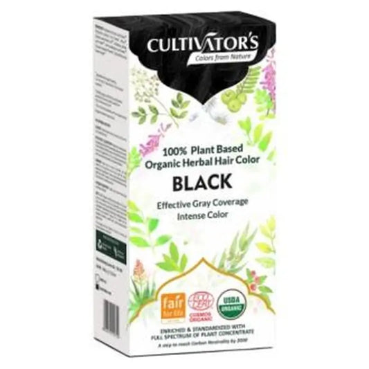 Cultivators Negro Tinte Organico 100Gr. Ecocert