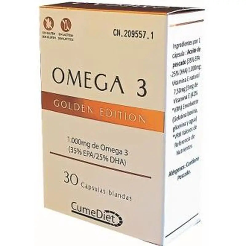 Cumediet Omega 3 Golden 30Perlas.