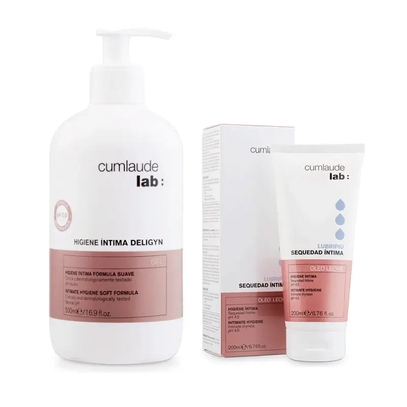 Cumlaude Lab Hygiene Pack Deligyn 500Ml + Lubripiù Creme Íntimo 200 Ml