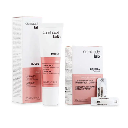 Cumlaude Lab Pack Mucus Gel Lubrificante Vaginal 30 Ml + Gineseda Óvulos 10 Unidades