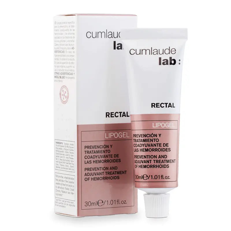 Cumlaude Lab Rectal Lipogel Tratamiento De Las Hemorroides, 30 ml