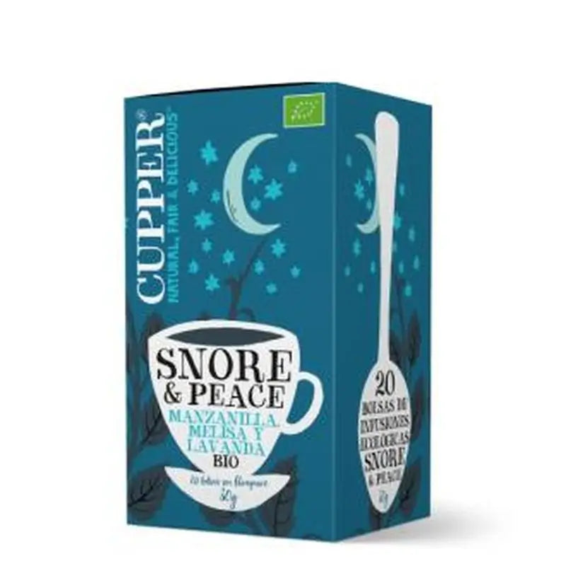 Cupper Snore Peace Infusion 20Bolsitas. Bio