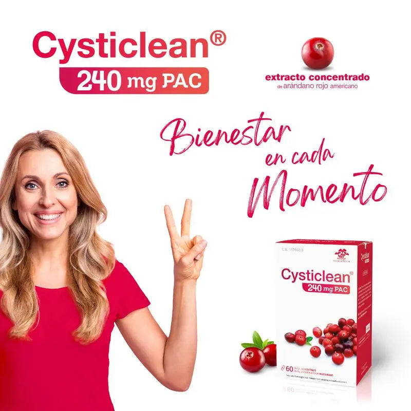 Cysticlean 240 Mg Pac, 30 saquetas