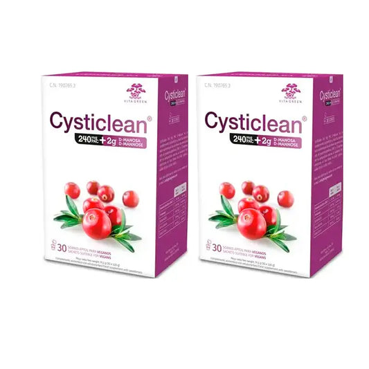 Cysticlean D-Mannose 480 Mg Pac, 2x30 unidades