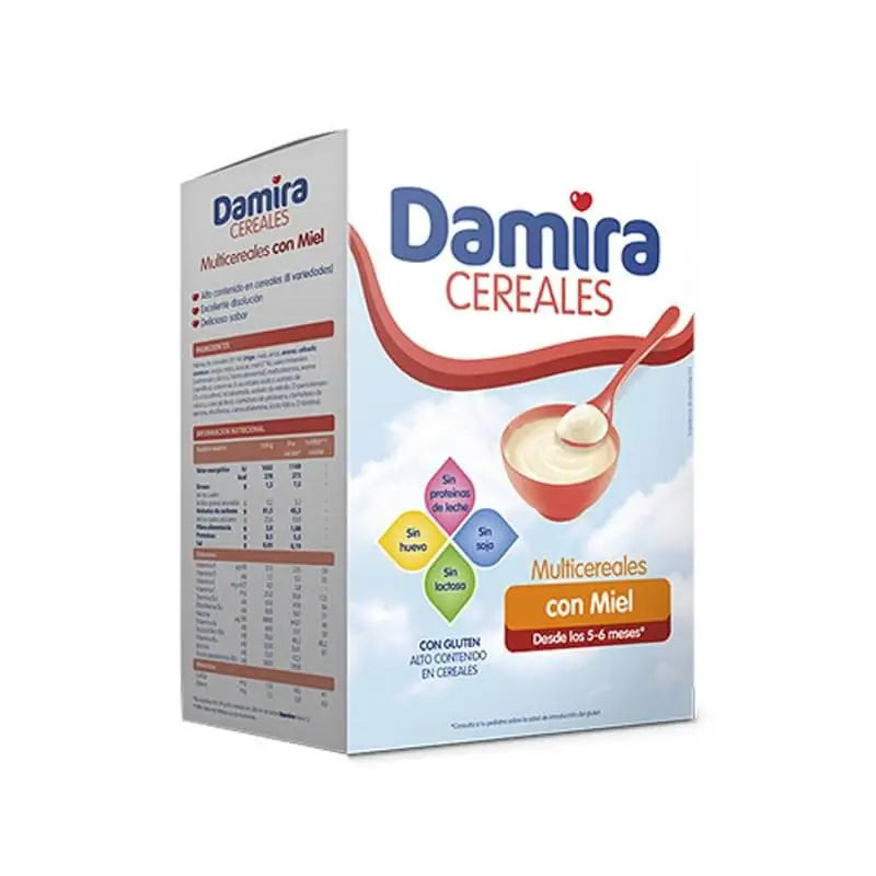 Damira Multicereales con Miel 600 gr