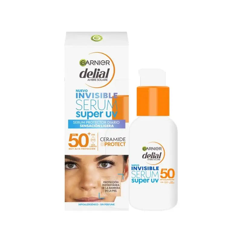 Delial Invisible Serum Super Uv Spf50 Daily Sunscreen Light Feel - 40 Ml