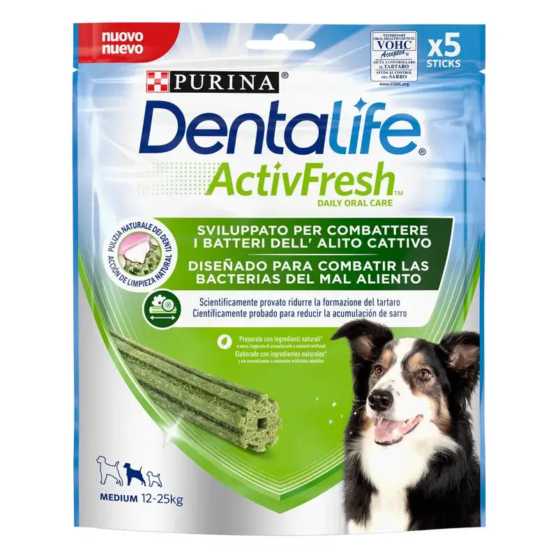 Dentalife ActiveFresh Medum 6x115, lanche de cachorro