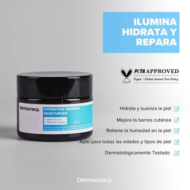 Dermocracy Hidratante Renovador Hidratante, 50 ml