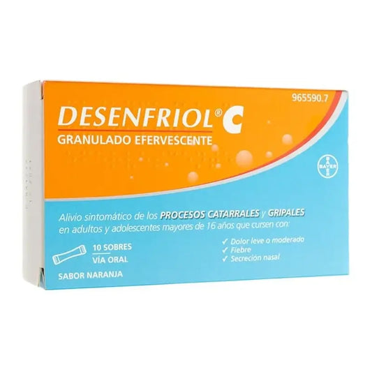 Desenfriol C, 10 Saquetas