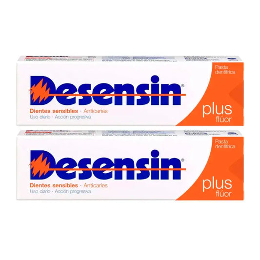 Desensin Duplo Pasta de dentes anti-cárie para dentes sensíveis, 2 x 125 ml