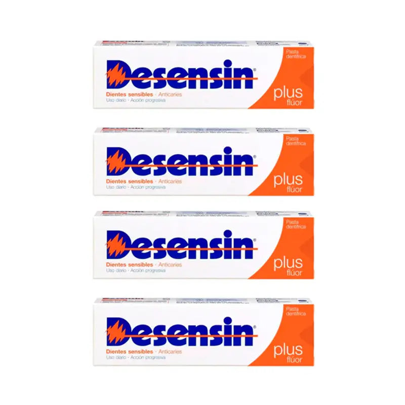 Pasta de dentes Desensin Pack Plus 4 x 150 ml