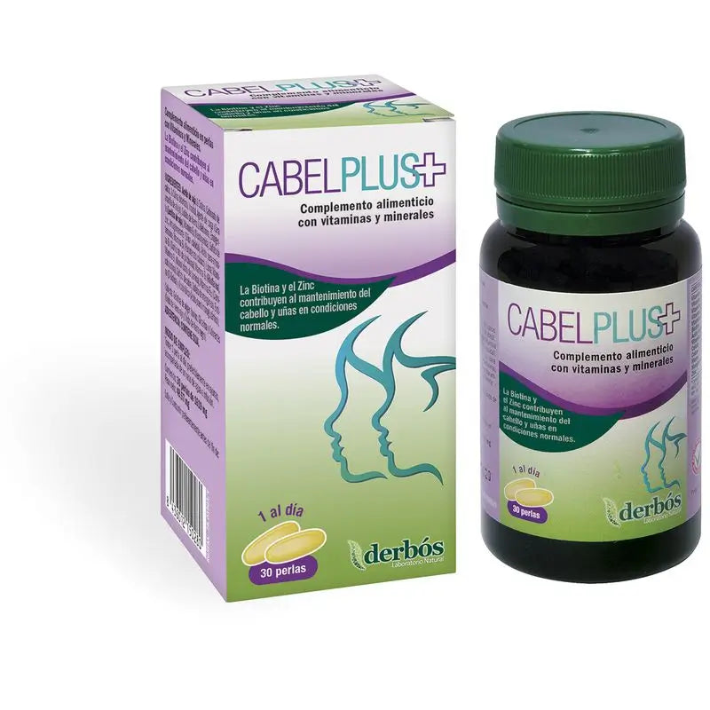 Dherbos Cabelplus 30 Perlas , 30 perlas