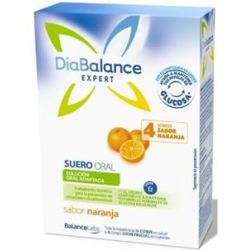 Diabalance Diabalance Suero Oral Naranja 4Sbrs.