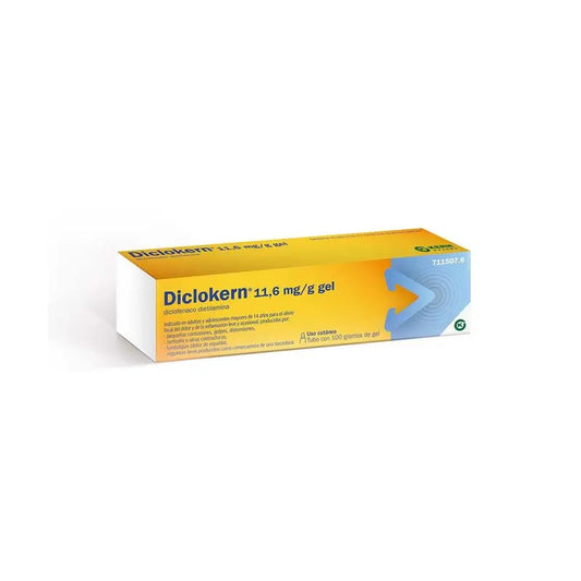 Diclokern 11,6 mg/g Gel tópico 100 g