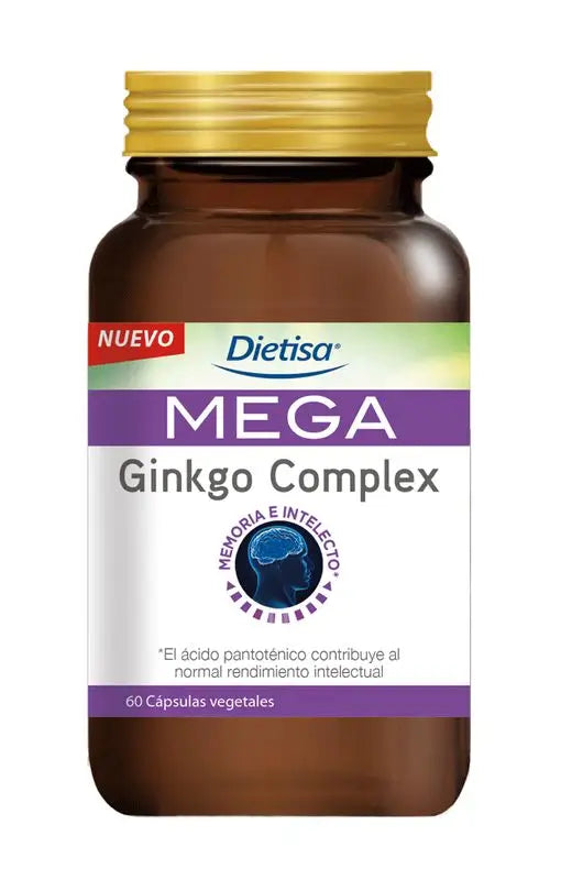 Dietisa Mega Ginkgo Complex, 60 Cápsulas