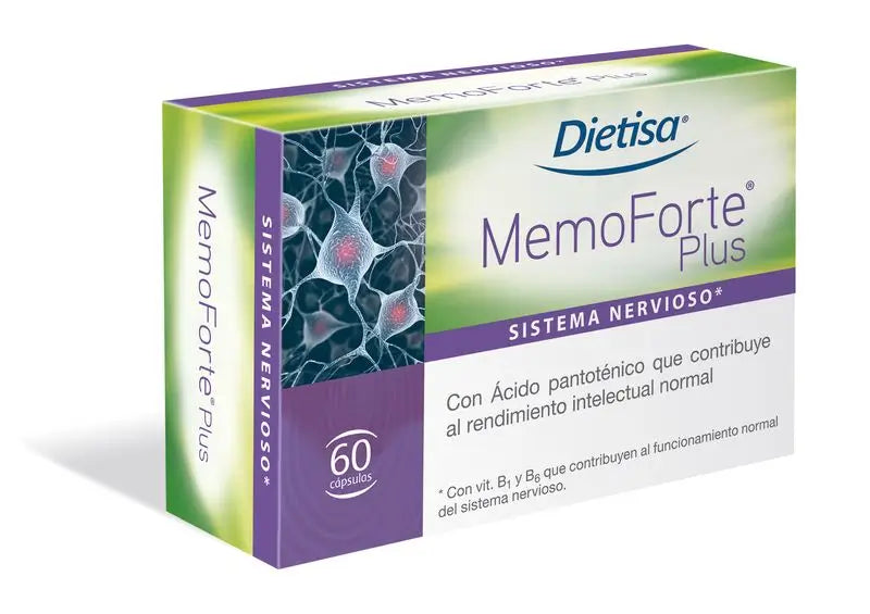 Dietisa Memoforte Plus, 60 Cápsulas