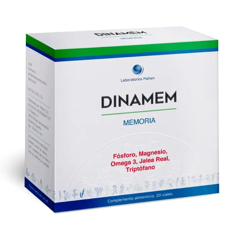 Dinadiet Dinamem Memoria , 20 viales x 10 ml