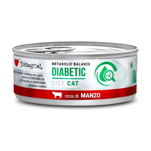 Disugual Diet Cat Diabetic Ternera 12X85Gr