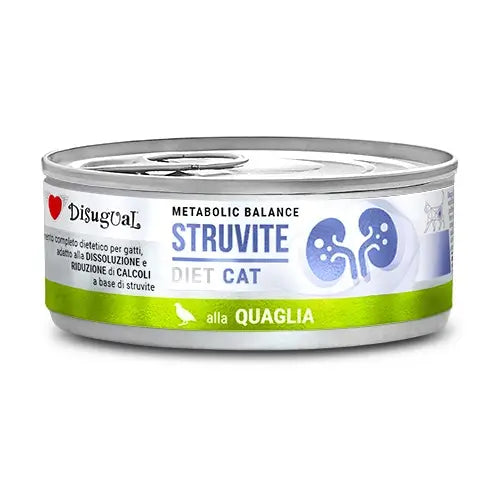 Disugual Diet Cat Struvite Codorniz 12X85Gr