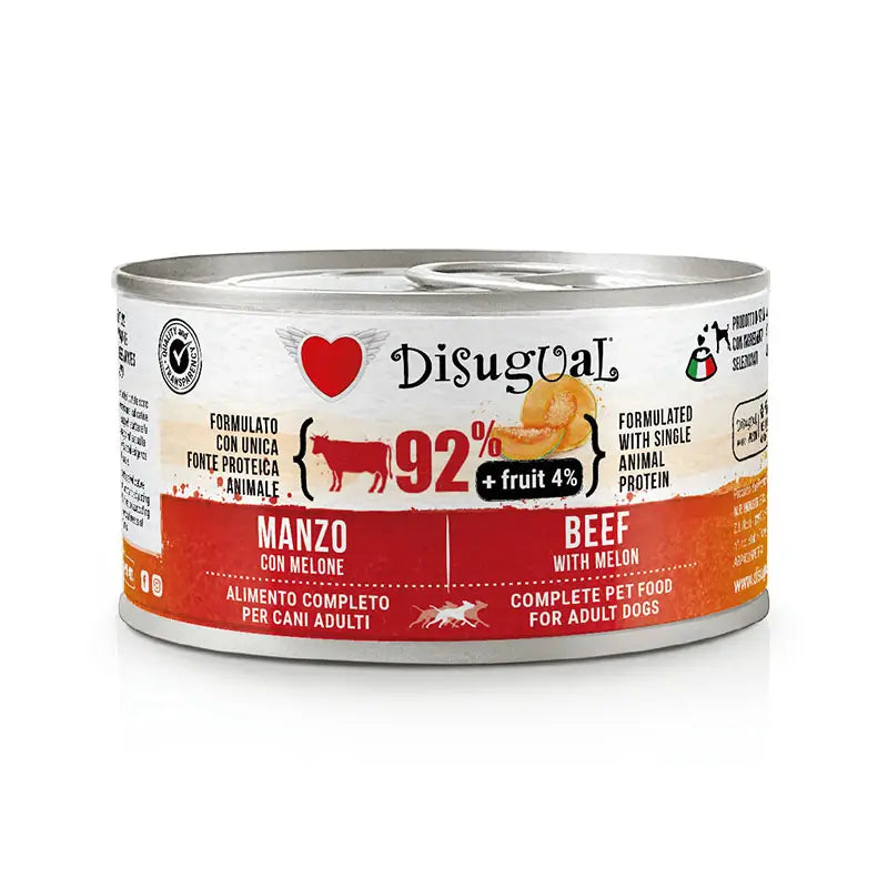 Disugual Fruit Dog Ternera Melon 12X150Gr