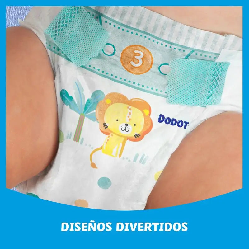 Dodot Baby Dry Fralda Tamanho 6 - 36 unidades