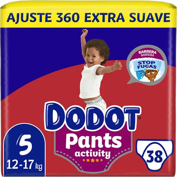 Dodot Pants Activity Extra Jumbo Pack Talla 5 , 38 unidades