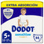 Dodot Sensitive Extra-Jumbo Pack Talla 5 , 44 unidades