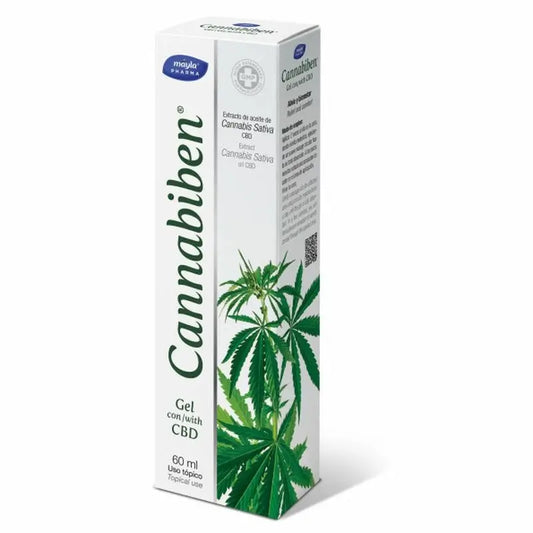 Cannabiben Gel con CBD, 60 ml