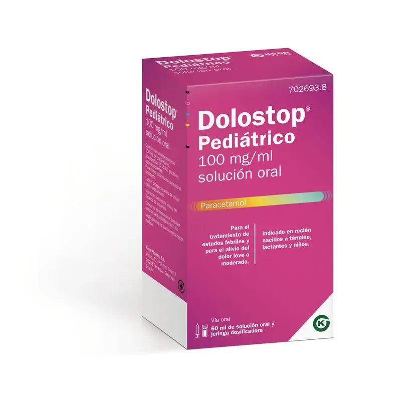 Dolostop Alívio Pediátrico da Dor e da Febre 60 ml