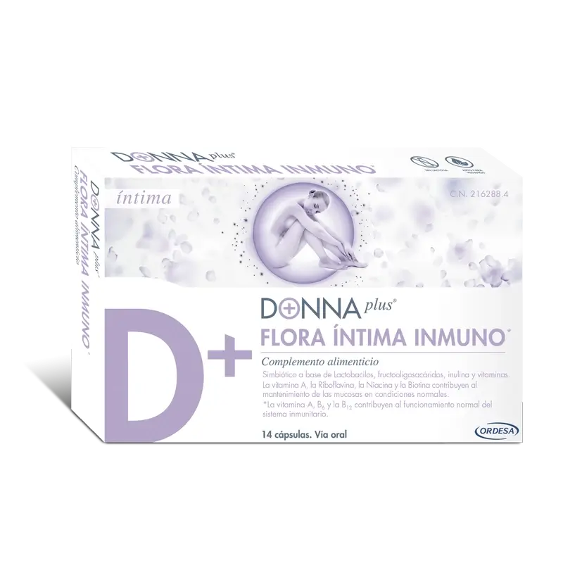 Donnaplus Flora Intima Immuno , 14 cápsulas