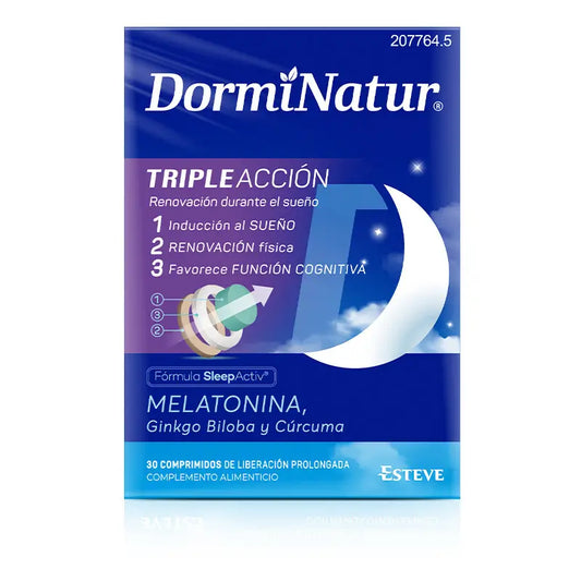 Dorminatur Triple Accion, 30 comprimidos