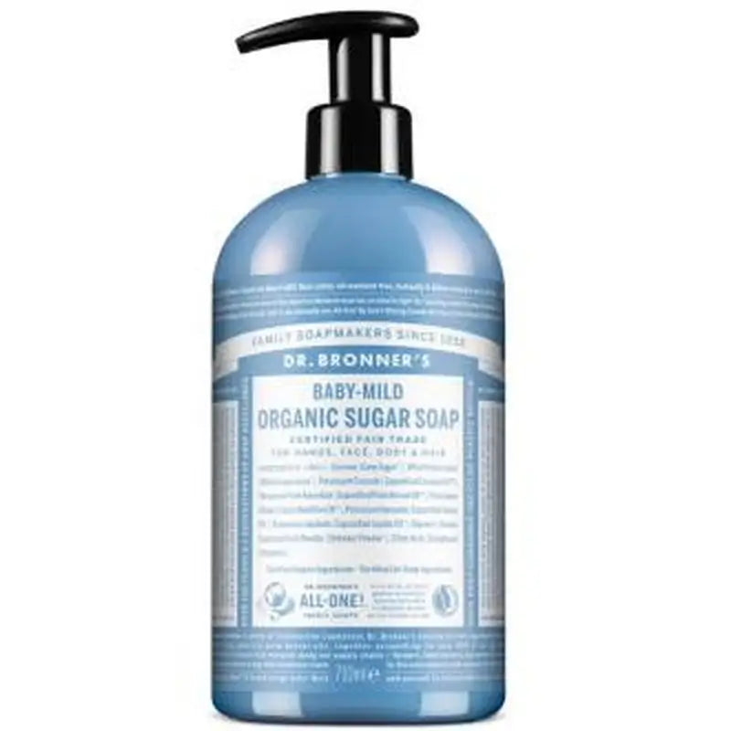 Dr. Bronner´S Jabon De Azucar Bebe Neutral 710Ml.