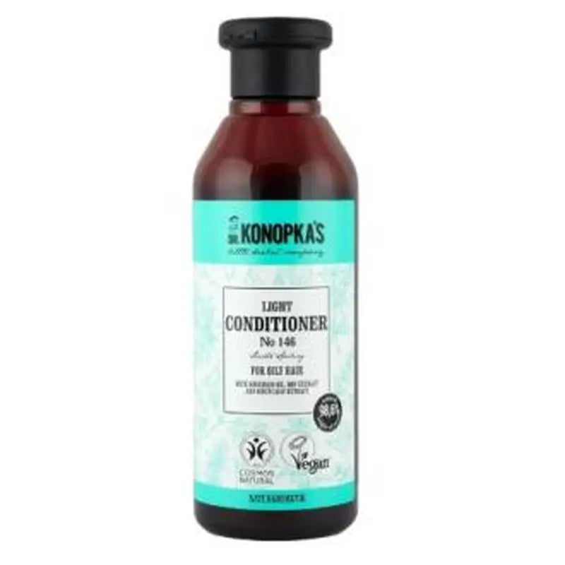 Dr. Konopka´S Acondicionador Ligero Cabello Graso 280Ml. Vegan