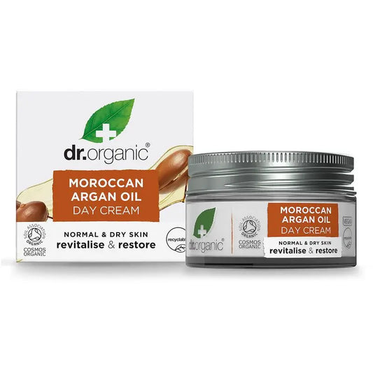 Dr.Organic Argan Oil Creme de Dia Pele Normal a Seca, 50 ml