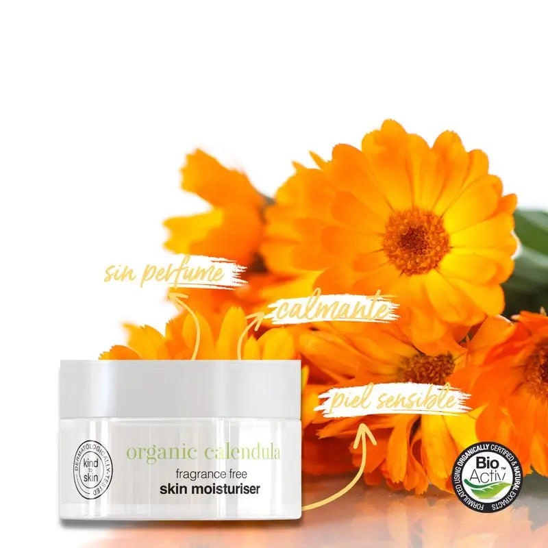 Dr. Organic Calendula Creme Hidratante para Pele Sensível 50Ml