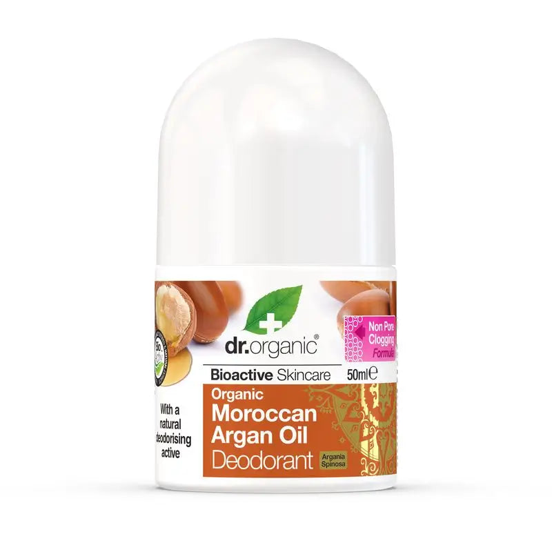 Desodorizante Dr. Organic Moroccan Argan Oil 50Ml.