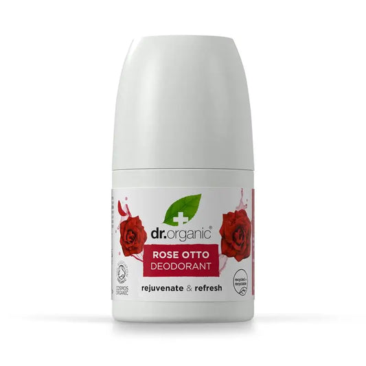 Dr.Organic Rosa Damascena Desodorizante para a Pele Madura, 50 ml