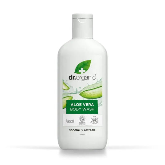 Dr.Organic Aloe Vera Gel de Duche Para Todos os Tipos de Pele, 250 ml