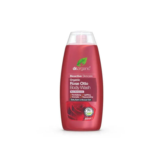 Gel de duche Dr. Organic Damask Rose 250ml.