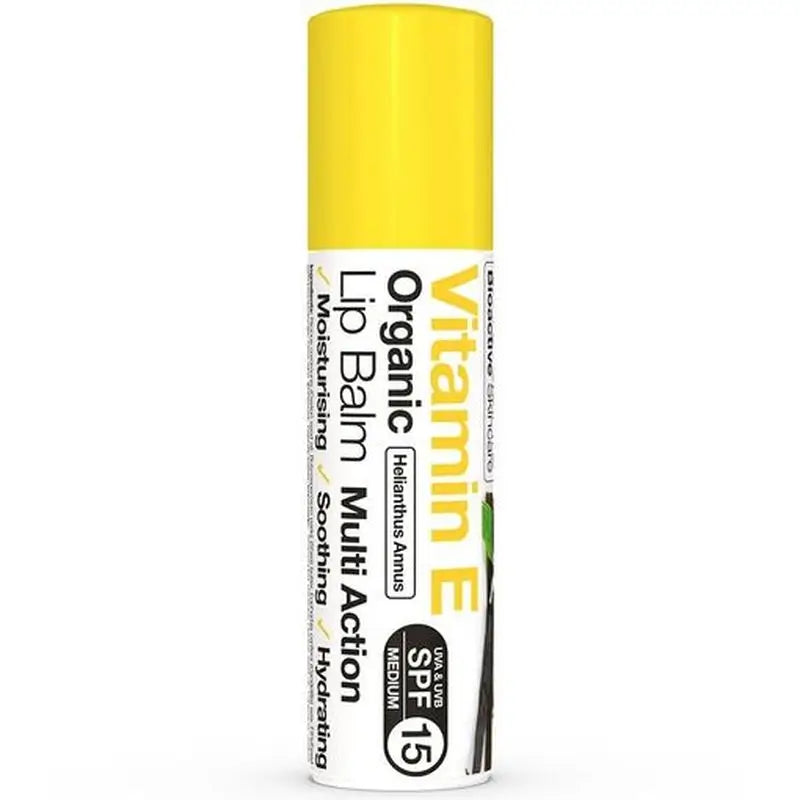 Bálsamo labial Dr. Organic Skin Clear Vitamin E 5,7Ml.