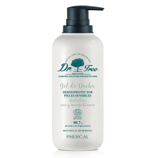 Dr. Tree Natural Coco Gel de Duche Nutritivo Pele Sensível 500Ml