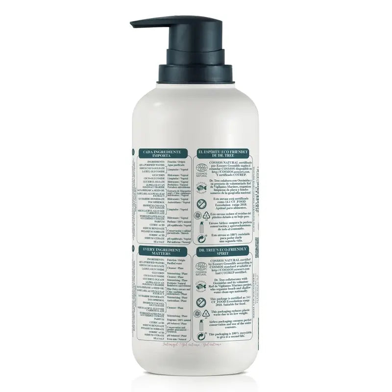 Dr. Tree Natural Gel Íntimo Pele Sensível 400Ml