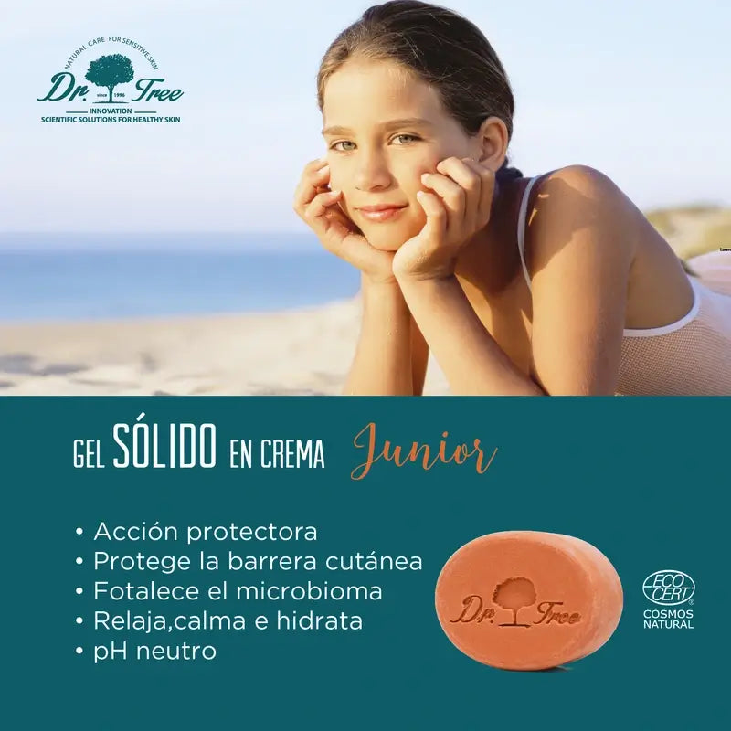 Dr. Tree Natural Junior Gel Sólido Pele Sensível