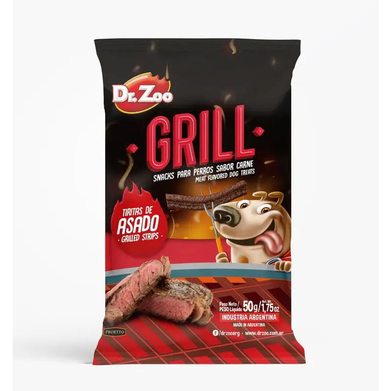 Dr ZOO Perro Grill Tiritas De Asado 24X50Gr